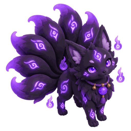 Void Kitsune, a Mythic creature